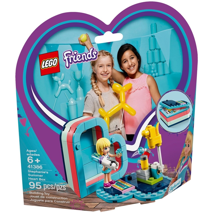 Lego 41386 Friends Stephanie'nin Yaz Kalp Kutusu