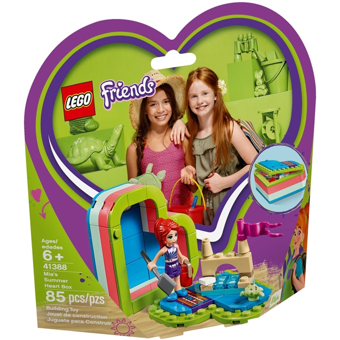 Lego 41388 Friends Mia'nın Yaz Kalp Kutusu