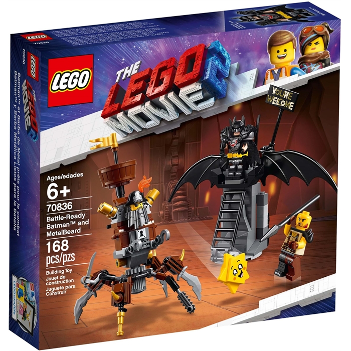 Lego 70836 Filmi 2 Savaşa Hazır Batman ve Metal Sakal