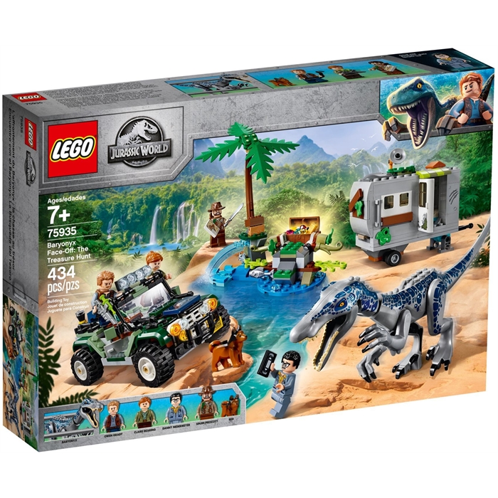 Lego 75935 Jurassic World Baryonyx Karşılaşması: Hazine Avı