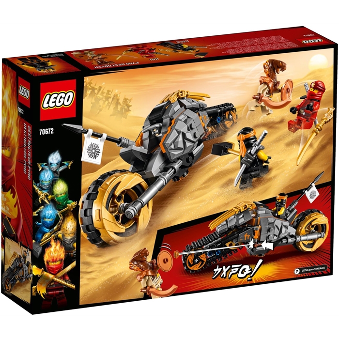 Lego 70672 Ninjago Cole'un Arazi Motosikleti