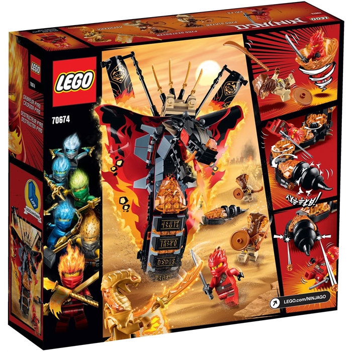 Lego 70674 Ninjago Ateş Diş