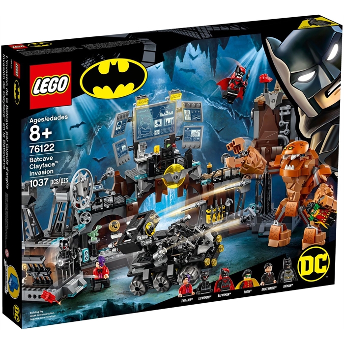 Lego 76122 Super Heroes Batcave Clayface’in İşgali