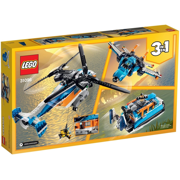 Lego 31096 Creator Çift Pervaneli Helikopter