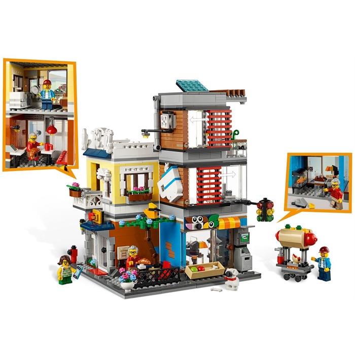 Lego 31097 Creator Evcil Hayvan Dükkanı ve Kafe