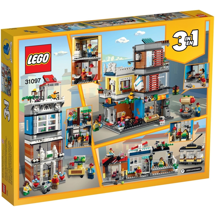 Lego 31097 Creator Evcil Hayvan Dükkanı ve Kafe