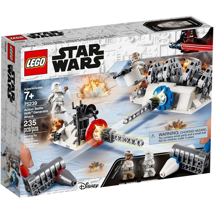 Lego Star Wars 75239 Action Battle Hoth Jeneratör Saldırısı