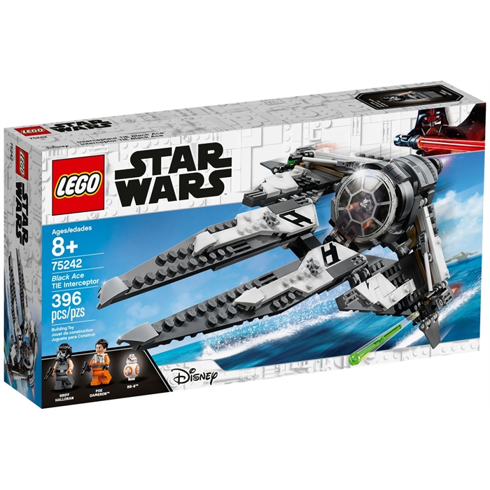 Lego Star Wars 75242 Black Ace TIE Önleyici