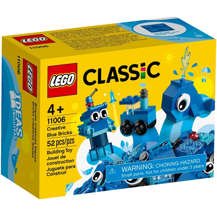 Lego 11006 Classic Yaratıcı Mavi Yapım Parçaları
