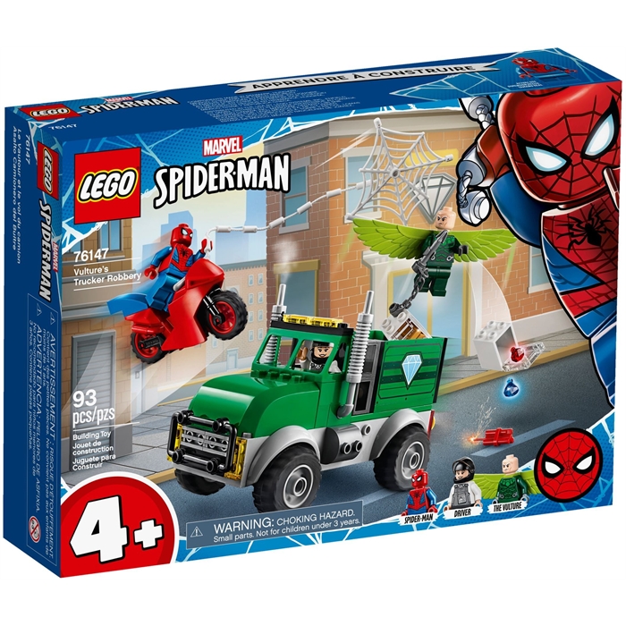 Lego 76147 Marvel Spider-Man Vulture'ın Kamyoncu Soygunu