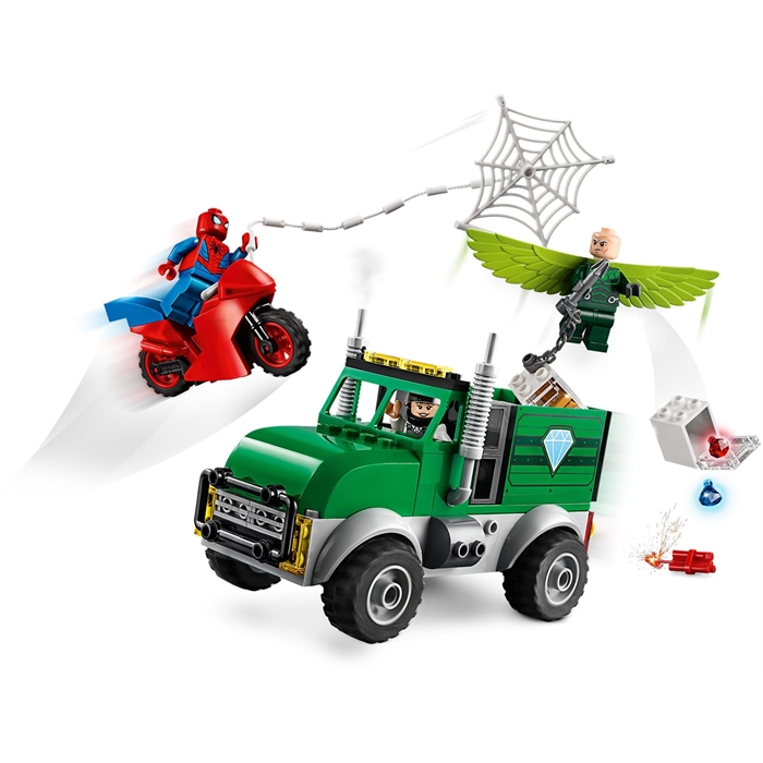 Lego 76147 Marvel Spider-Man Vulture'ın Kamyoncu Soygunu