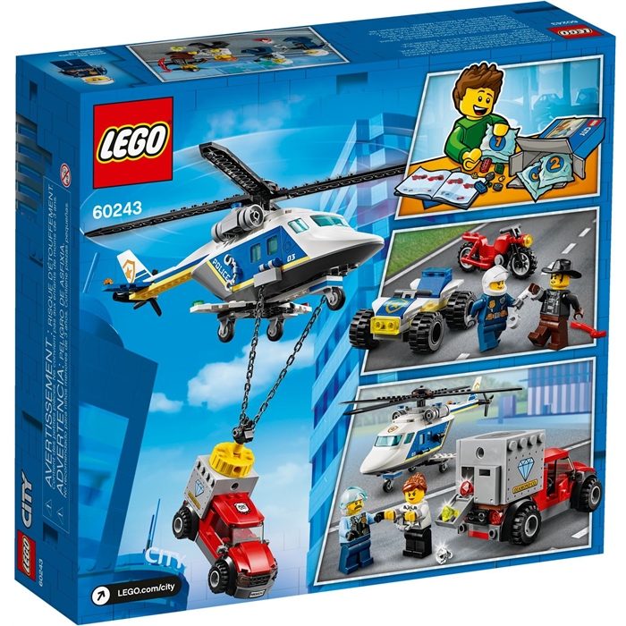 Lego 60243 City Polis Helikopteri Takibi