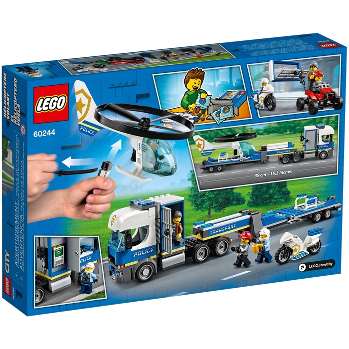Lego 60244 City Polis Helikopteri Nakliyesi