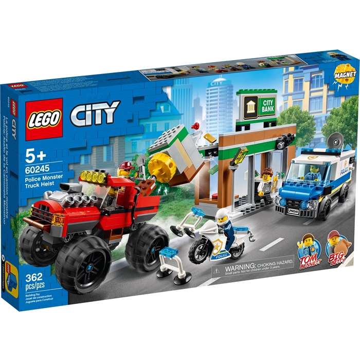 Lego 60245 City Polis Canavar Kamyon Soygunu