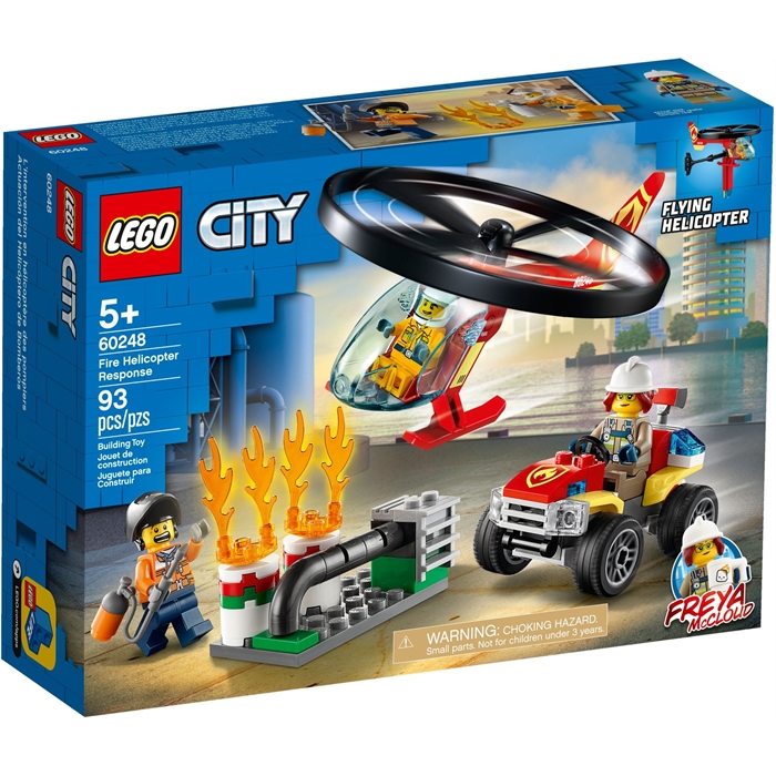 Lego 60248 City İtfaiye Helikopteri Müdahalesi