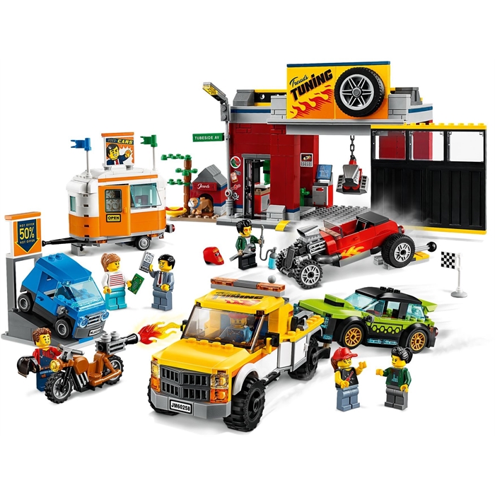 Lego 60258 City Oto Aksesuar Atölyesi