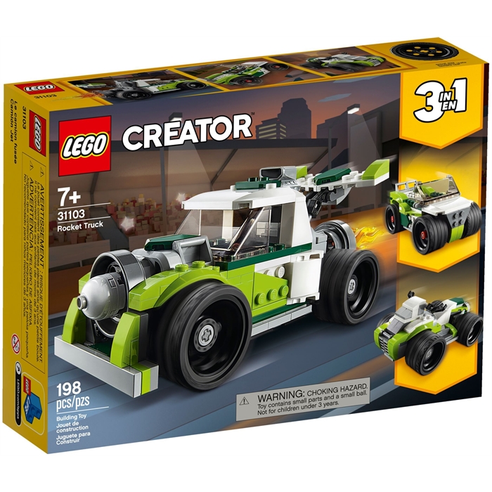 Lego 31103 Creator 3’ü 1 Arada Roket Kamyon