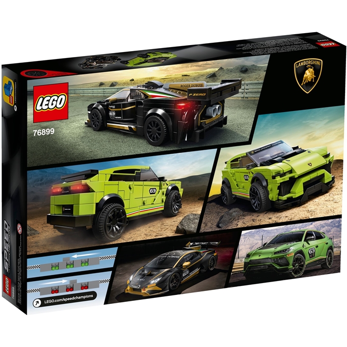 Lego 76899 Speed Champions Lamborghini Urus ST-X ve Lamborghini Huracán Super Trofeo EVO