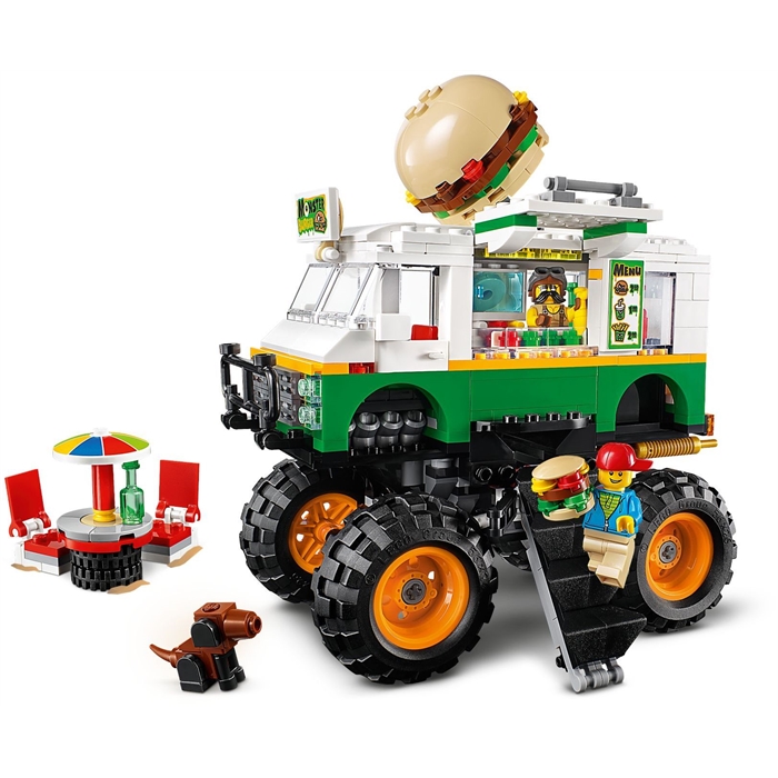 Lego 31104 Creator 3’ü 1 Arada Canavar Hamburger Kamyonu