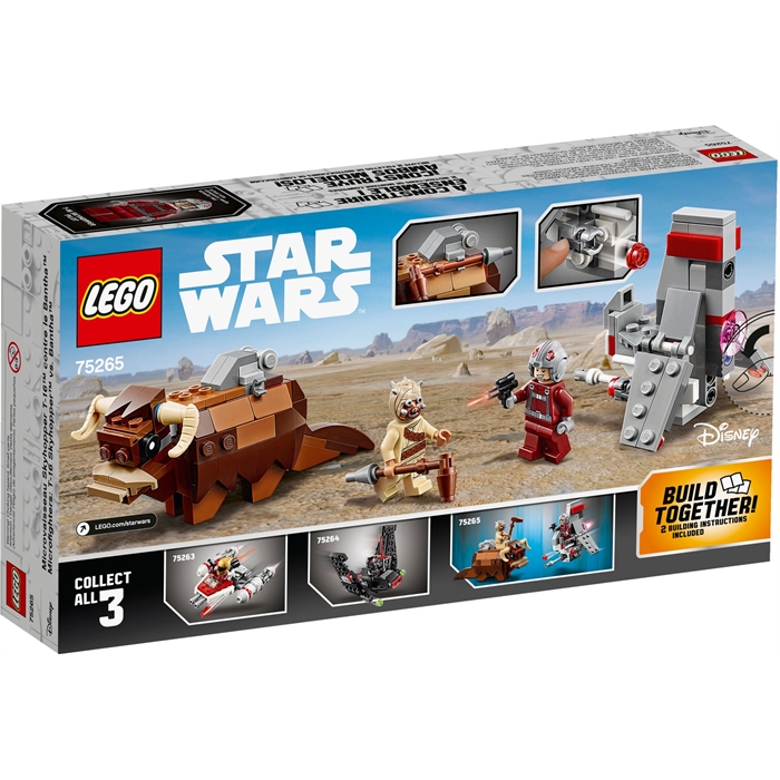 Lego Star Wars 75265 T-16 Skyhopper ve Bantha Mikro Savaşçılar