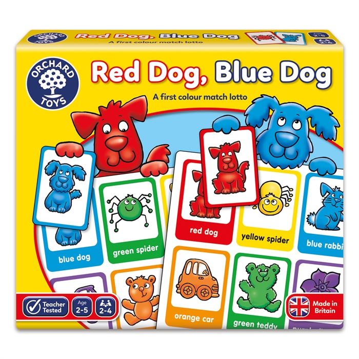 Orchard Kırmızı Köpek, Mavi Köpek Tombala (Red Dog Blue Dog)