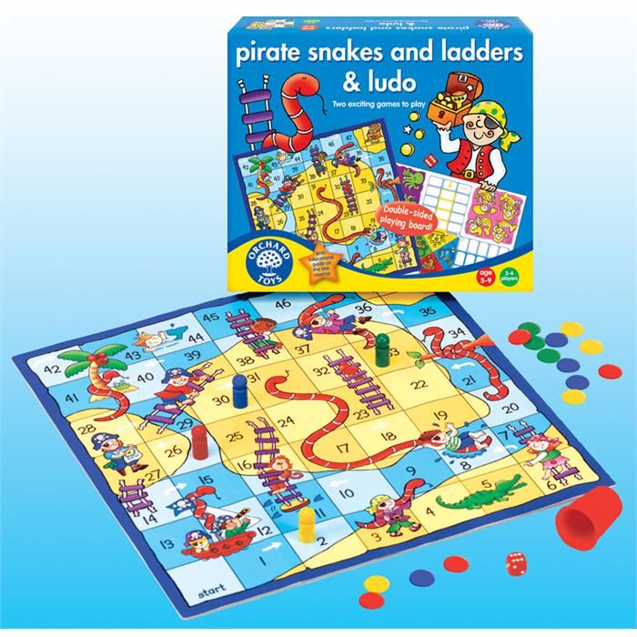 Orchard Pirate Snakes And Ladders & Ludo