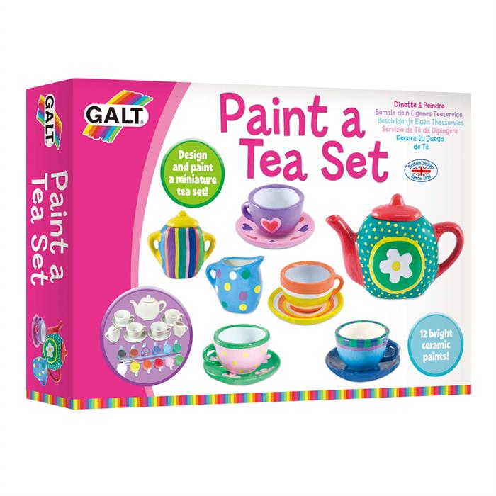 Galt Çay Setini Boya (Paint a Tea Set)