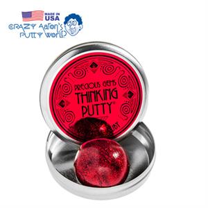 Crazy Aaron's Thinking Putty Burmase Ruby