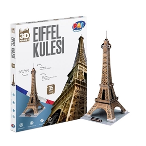 PAL Eiffel Kulesi - Küçük Boy 3D Puzzle