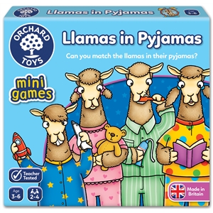 Orchard Llamas in Pyjamas (Sevimli Lamalar Pijama - Birleştirme Oyunu)