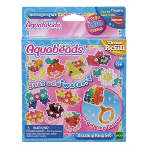 Aqua Beads Parlak Yüzük Boncuk Seti