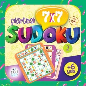 7X7 Çıkartmalı Sudoku - 2