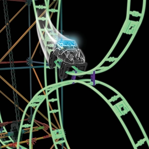 K'Nex Looping Light-Up Roller Coaster (Motorlu) Hız Treni