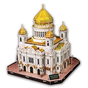 Cubic Fun 3D Puzzle 127 Parça Christ the Saviour Katedrali - Rusya