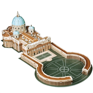 Cubic Fun 3D 56 Parça Puzzle Aziz Petrus Bazilikası - İtalya