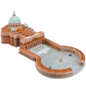 Cubic Fun 3D 144 Parça Puzzle Aziz Petrus Bazilikası - İtalya