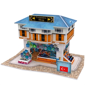 Cubic Fun 3D 25 Parça Puzzle Türk Seramik Mağazası