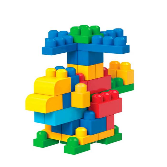Mega Bloks 80'li Blok Torbası - Mavi