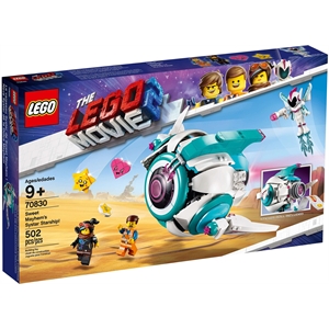 Lego 70830 Filmi 2 Tatlı Kargaşa'nın Systar Uzay Gemisi!