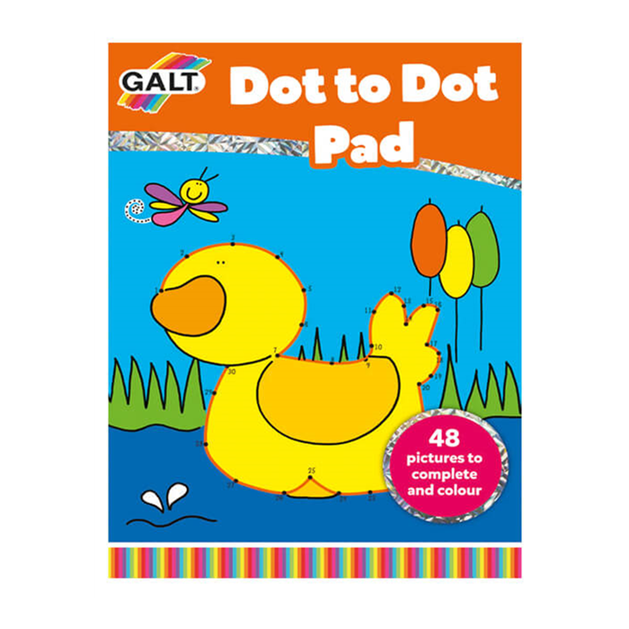 Galt Dot to Dot Pad (Noktaları Birleştirme Boyama Kitabı)