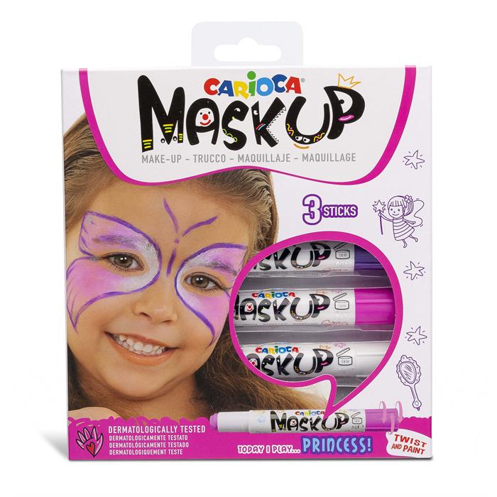 Carioca Mask Up Yüz Boyası – Prenses (3 Renk)