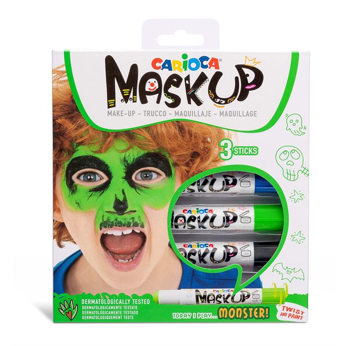 Carioca Mask Up Yüz Boyası – Canavarlar (3 Renk)