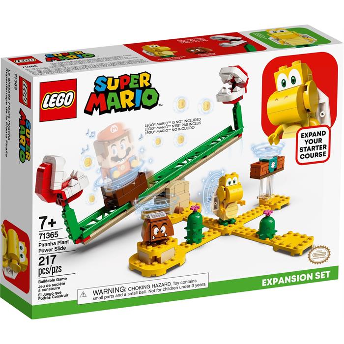 Lego 71365 Super Mario Piranha Plant Power Slide Expansion Set