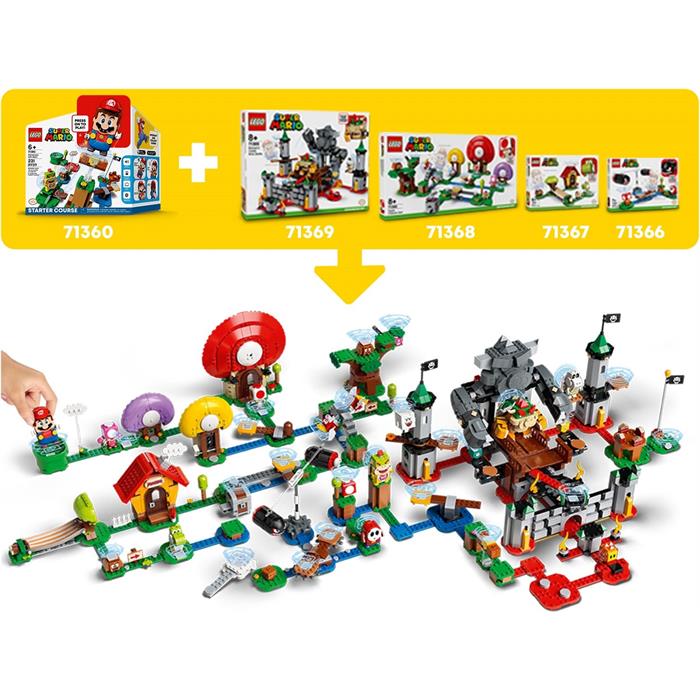 Lego 71365 Super Mario Piranha Plant Power Slide Expansion Set