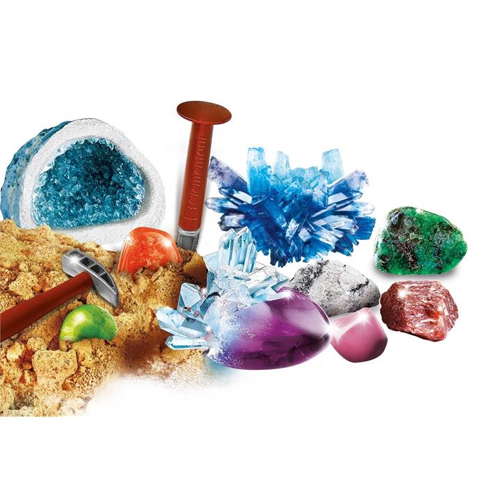 Clementoni Bilim ve Oyun - Kristaller ve Mineraller