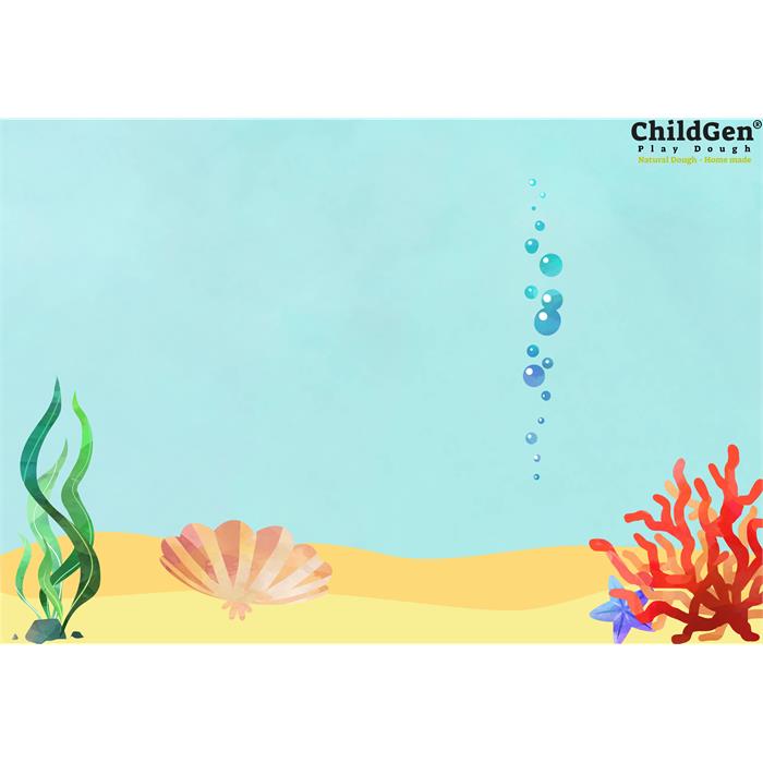 ChildGen Kumaş Oyun Matı - Denizaltı