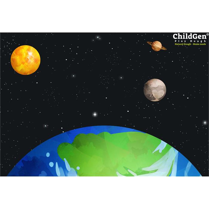 ChildGen Kumaş Oyun Matı - Uzay