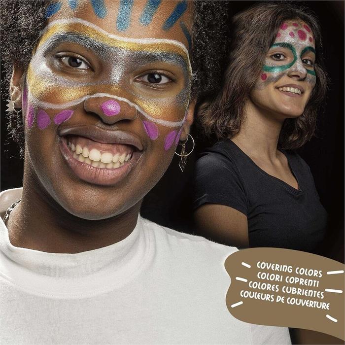 Carioca Mask Up Yüz Boyası - Metalik (6 Renk)