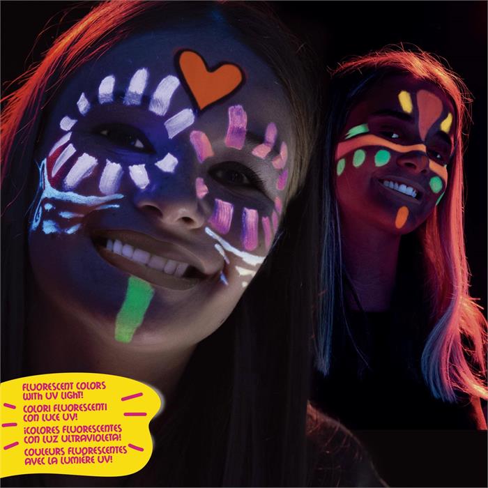 Carioca Mask Up Yüz Boyası - Neon (6 Renk)