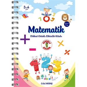 Matematik - Dikkat Odaklı Etkinlik Kitabı